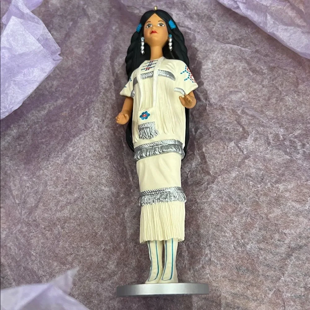 1996 Hallmark Keepsake Ornament - Native American Barbie - Dolls of the World